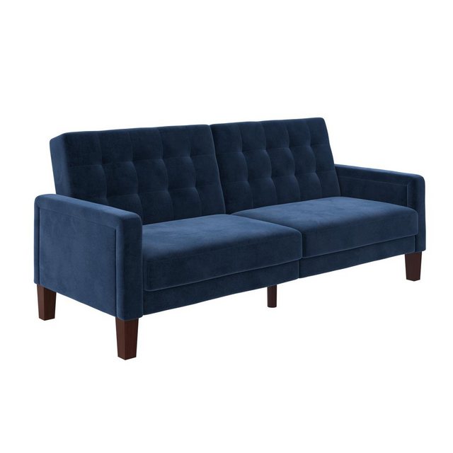 loft24 Schlafsofa Porter, Futon, mit Knopfheftung, Breite 200 cm günstig online kaufen