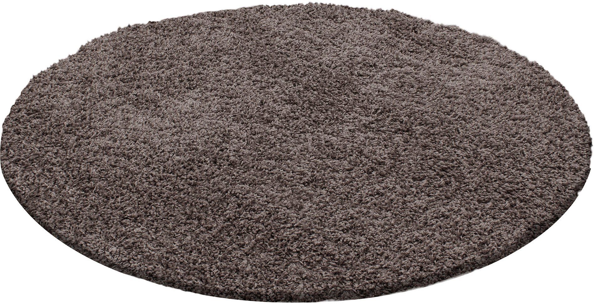 Ayyildiz Teppiche Hochflor-Teppich Dream Shaggy, rund, günstig online kaufen