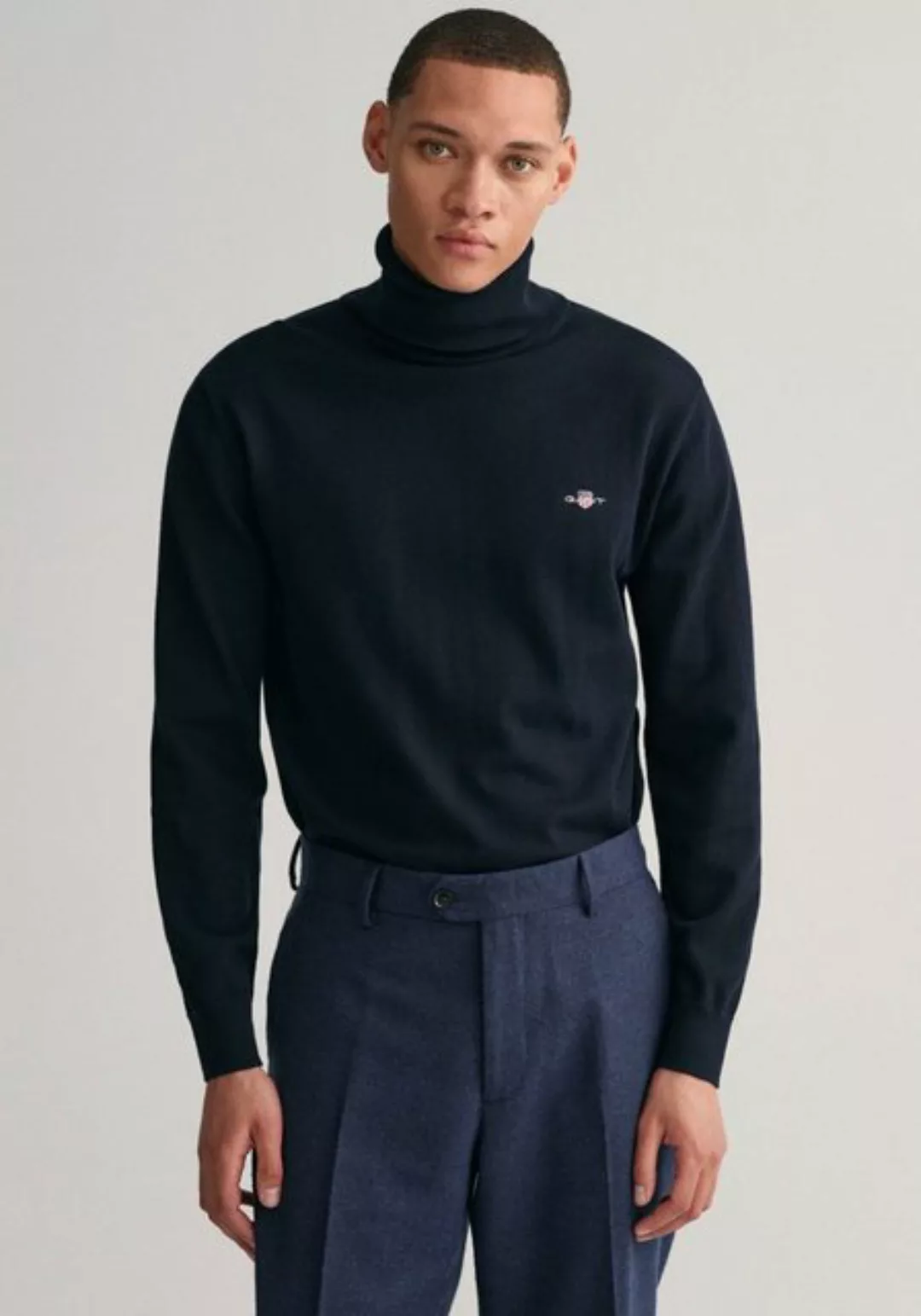 Gant Rollkragenpullover CLASSIC COTTON ROLLERNECK Premium Rolli aus weicher günstig online kaufen