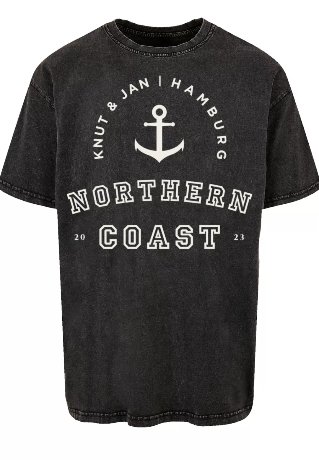 F4NT4STIC T-Shirt "Northern Coast Nordsee Knut & Jan Hamburg", Print günstig online kaufen