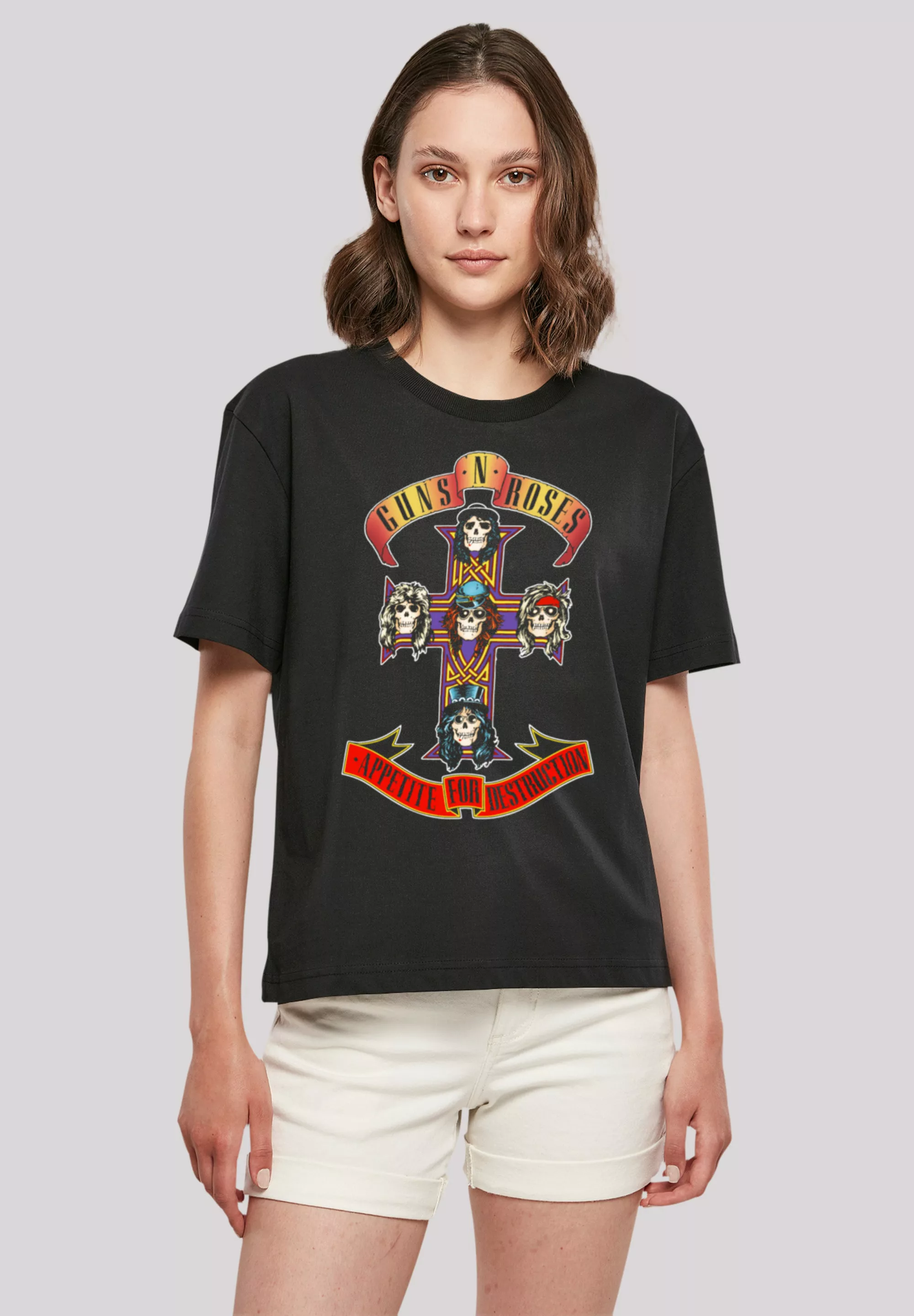 F4NT4STIC T-Shirt "Guns n Roses Appetite For Destruction", Print günstig online kaufen