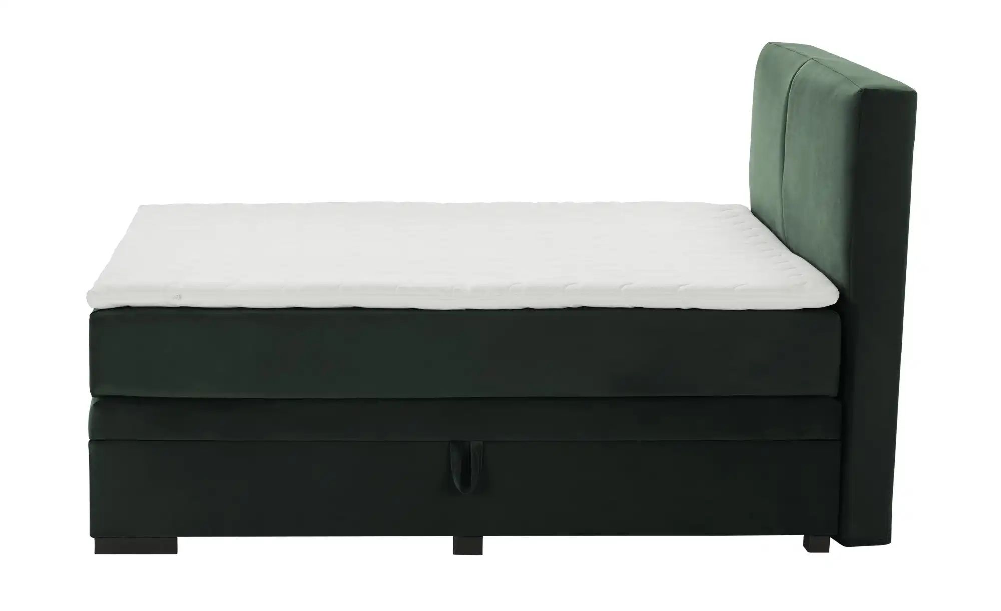 Boxi Boxspringbett mit Bettkasten Boxi Classic ¦ grün ¦ Maße (cm): B: 160 H günstig online kaufen