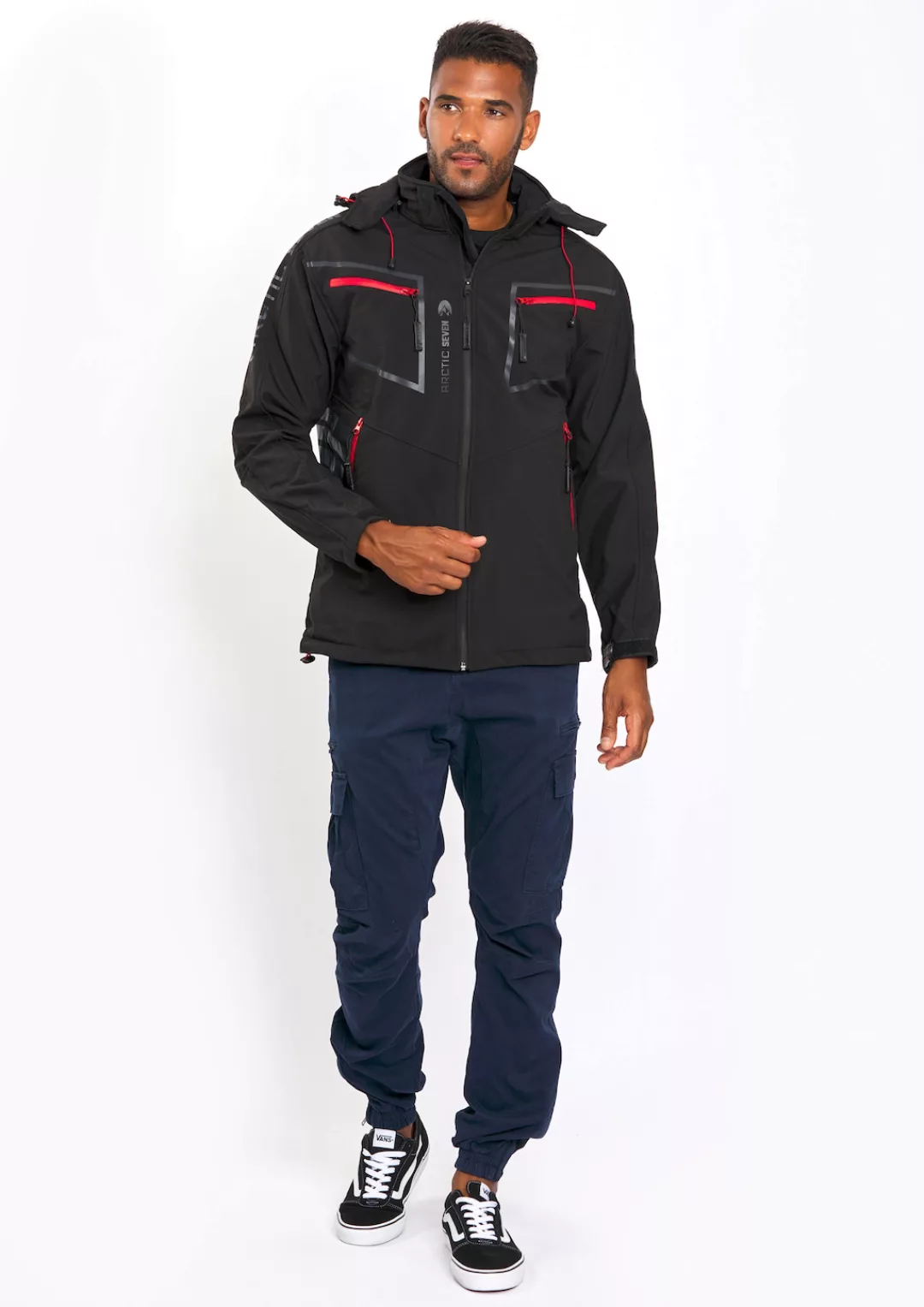 Arctic Seven Softshelljacke "ASPierr", sportliche Outdoor Funktionsjacke mi günstig online kaufen