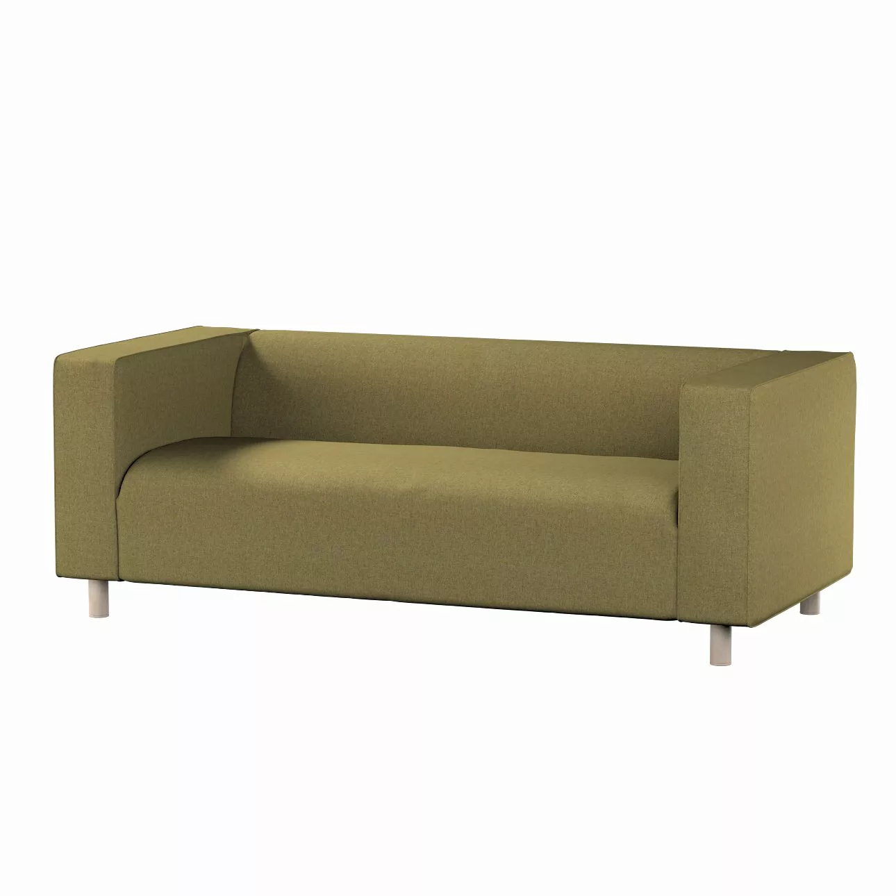 Bezug für Klippan 2-Sitzer Sofa, olivgrün, Sofahusse, Klippan 2-Sitzer, Mad günstig online kaufen