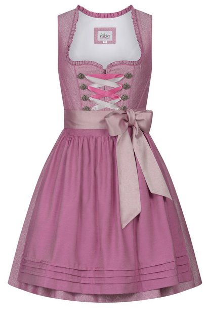 Nübler Dirndl Mini Dirndl Golda in Rosa von Nübler günstig online kaufen