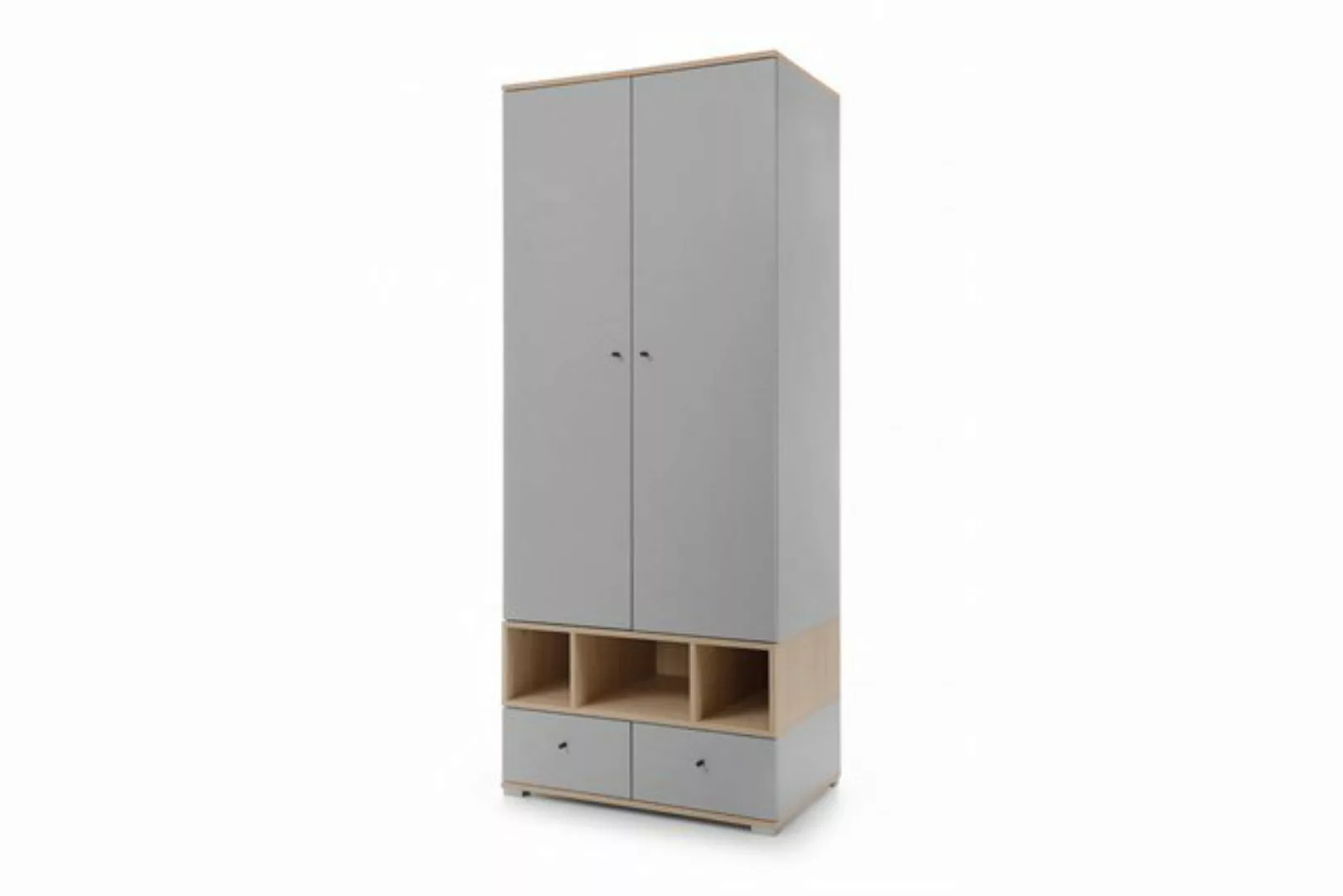 Deine Möbel 24 Kinderkleiderschrank OLAF 01 Kleiderschrank 2-türig 80 cm br günstig online kaufen