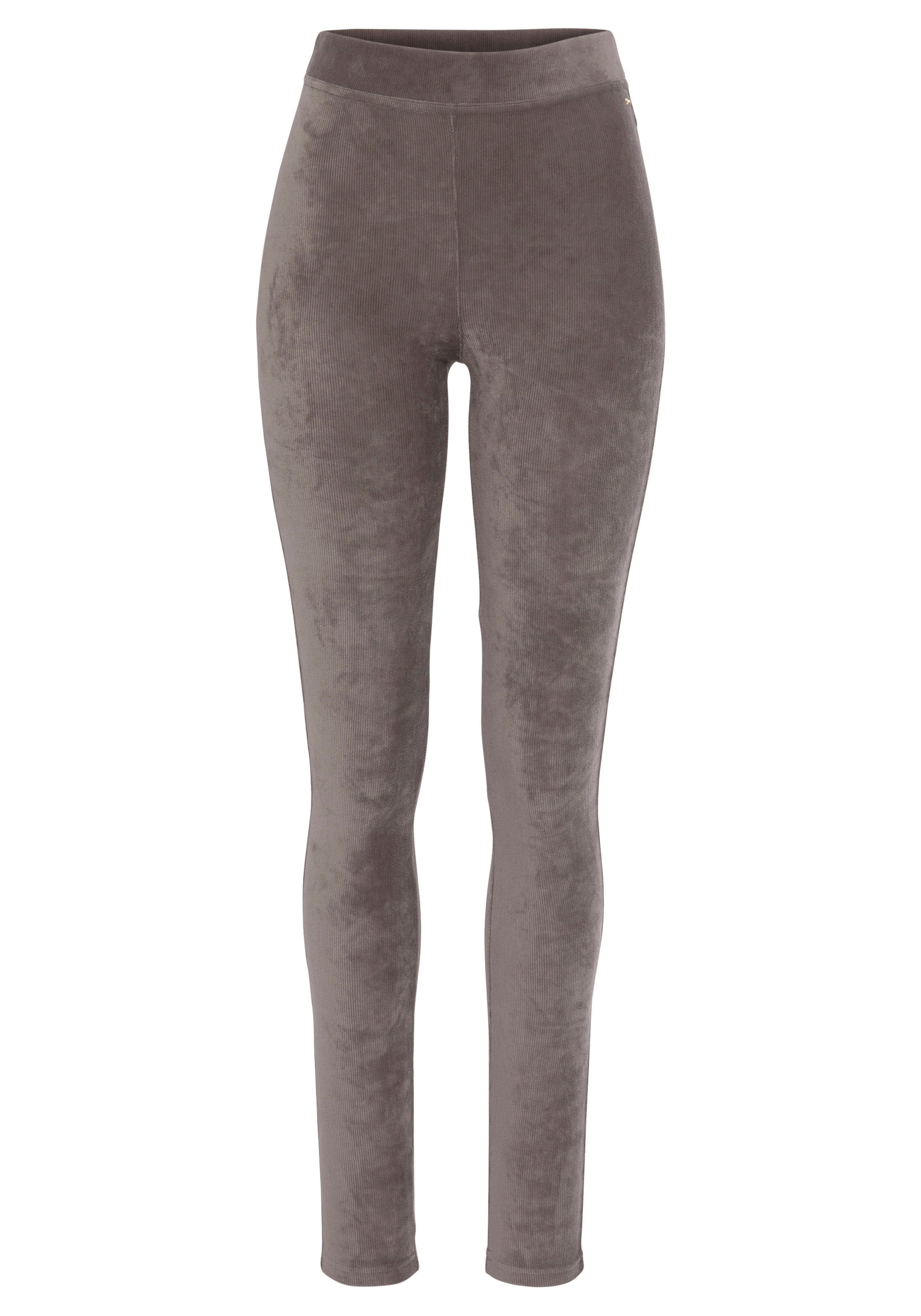 LASCANA Leggings, aus weichem Material in Cord-Optik, Loungewear günstig online kaufen