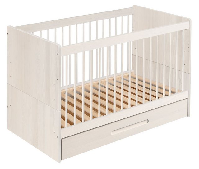 BioKinder - Das gesunde Kinderzimmer Babybett Lina, 70x140 cm mit Bettkaste günstig online kaufen