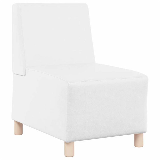 vidaXL Sofa Sessel Weiß 55 cm Kunstleder günstig online kaufen