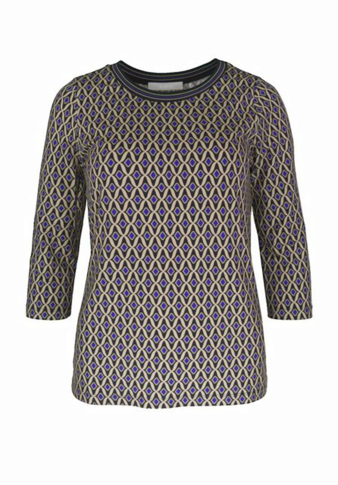 bianca Print-Shirt DINI mit coolem Allover-Print und Strickbündchen günstig online kaufen