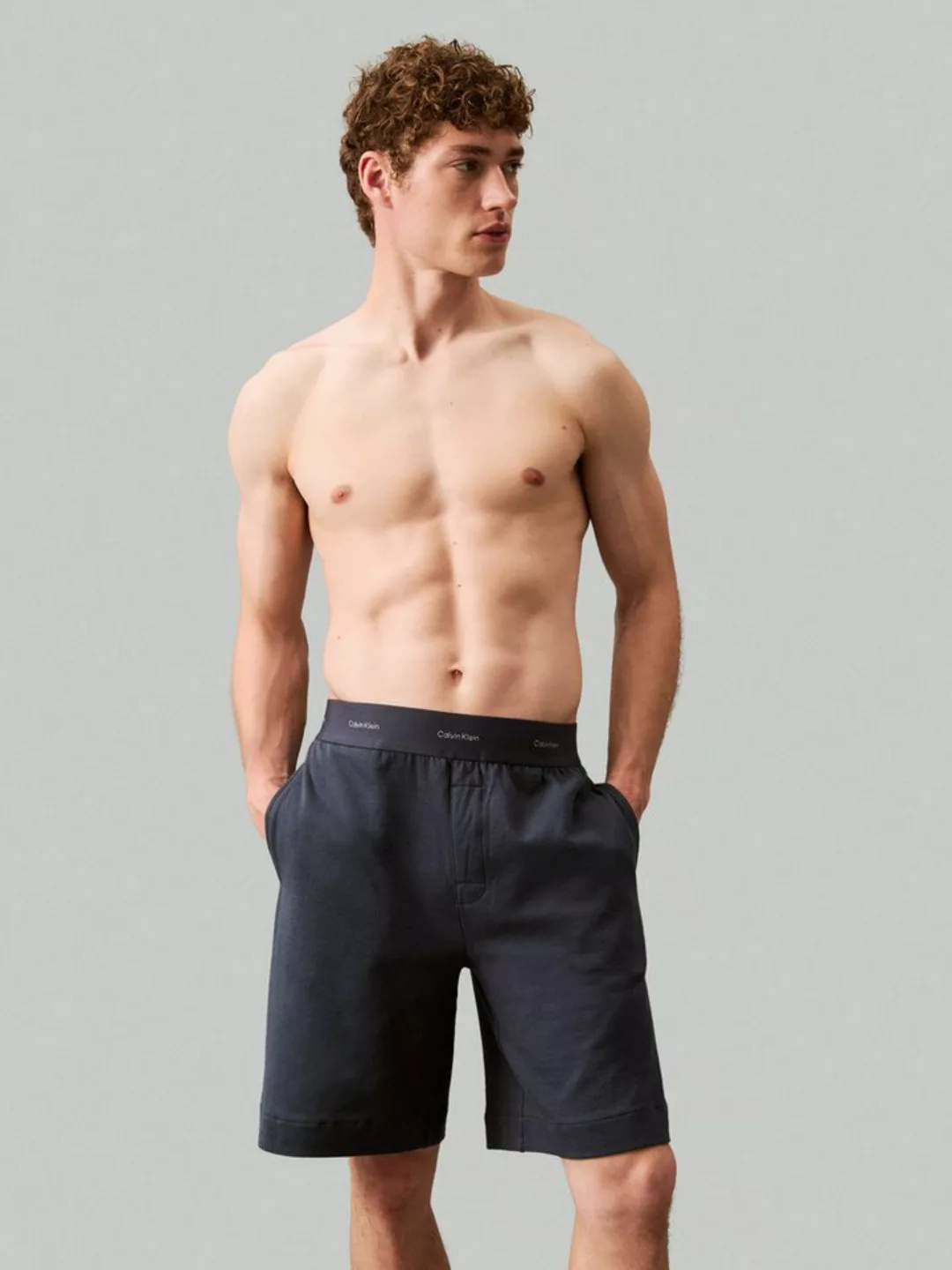 Calvin Klein Underwear Schlafshorts SLEEP SHORT mit Calvin Klein Logo-Elast günstig online kaufen