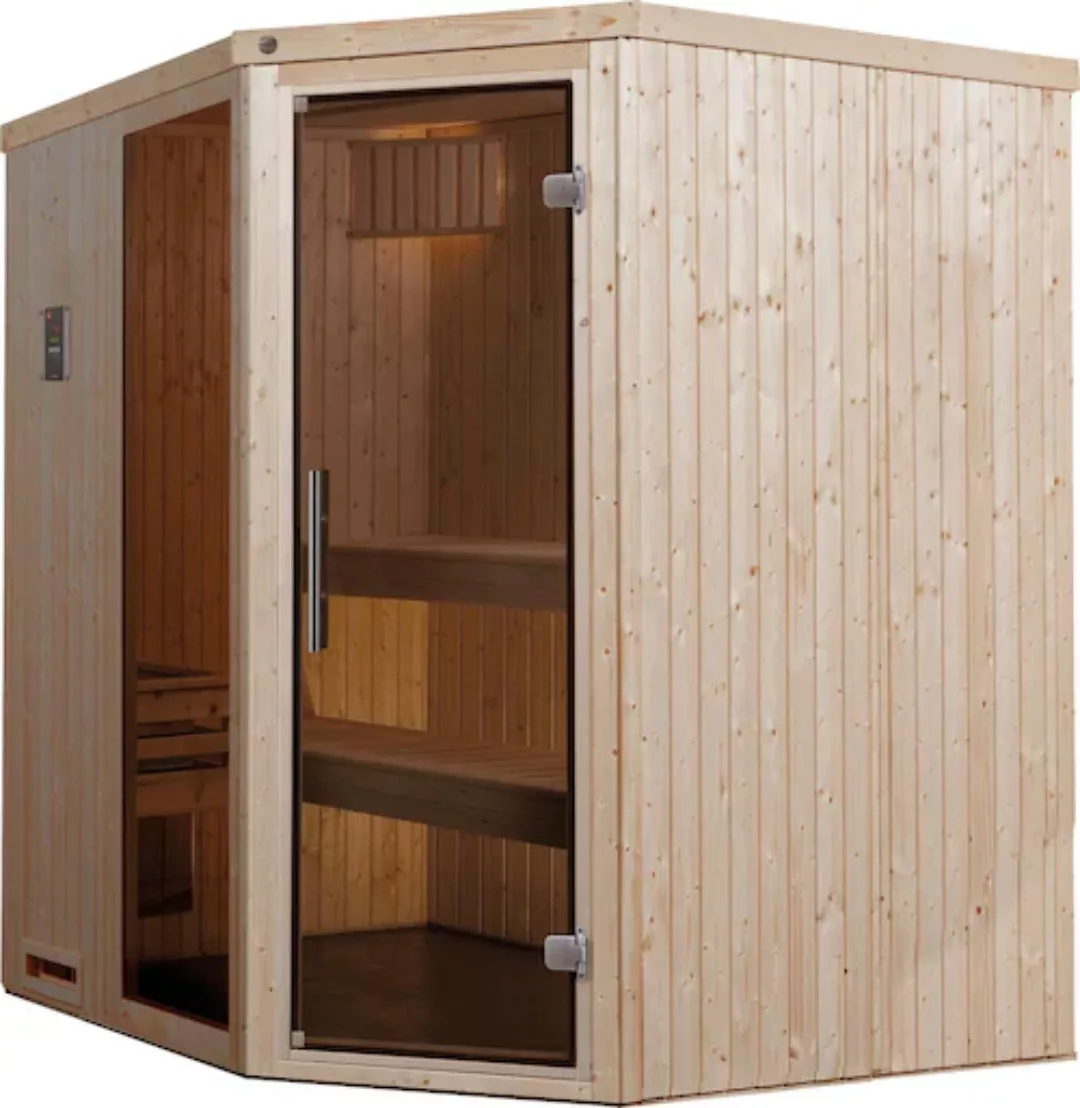 weka Sauna »Varberg«, 7,5 kW Bio-Ofen mit digitaler Steuerung günstig online kaufen