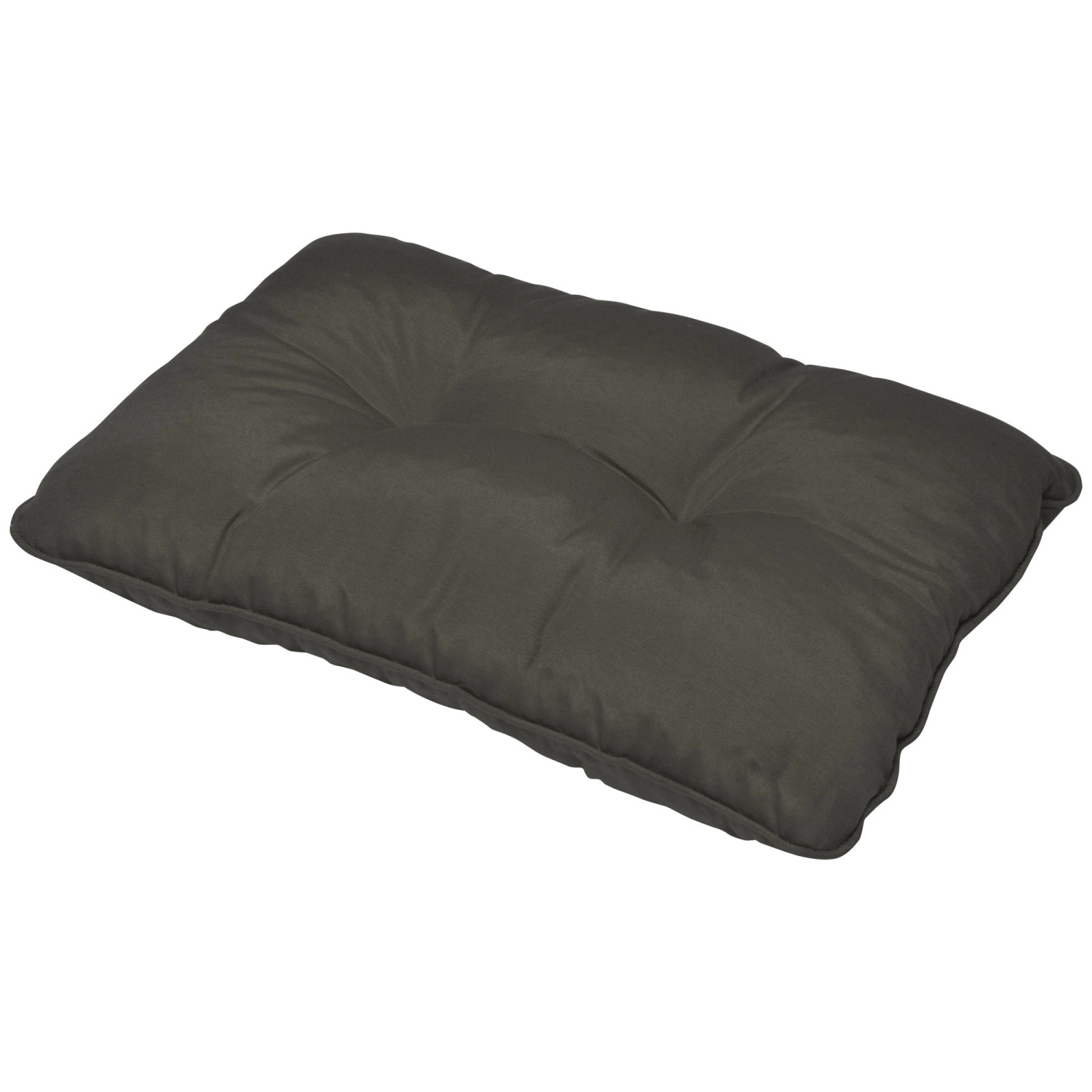 Beautissu Flair Loungekissen Outdoor Rücken 70x40x12cm Graphitgrau günstig online kaufen