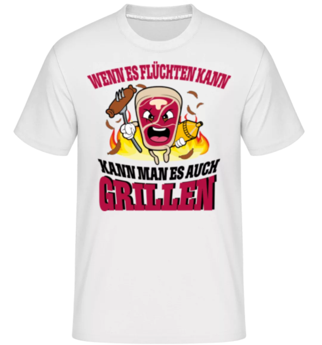 Wenn Es Flüchtet Kann Man Grillen · Shirtinator Männer T-Shirt günstig online kaufen
