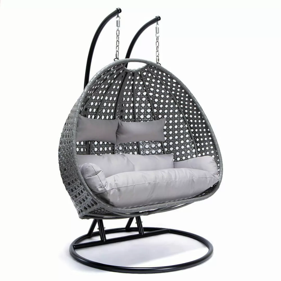 HOME DELUXE Hängesessel Polyrattan Hängesessel TWIN günstig online kaufen