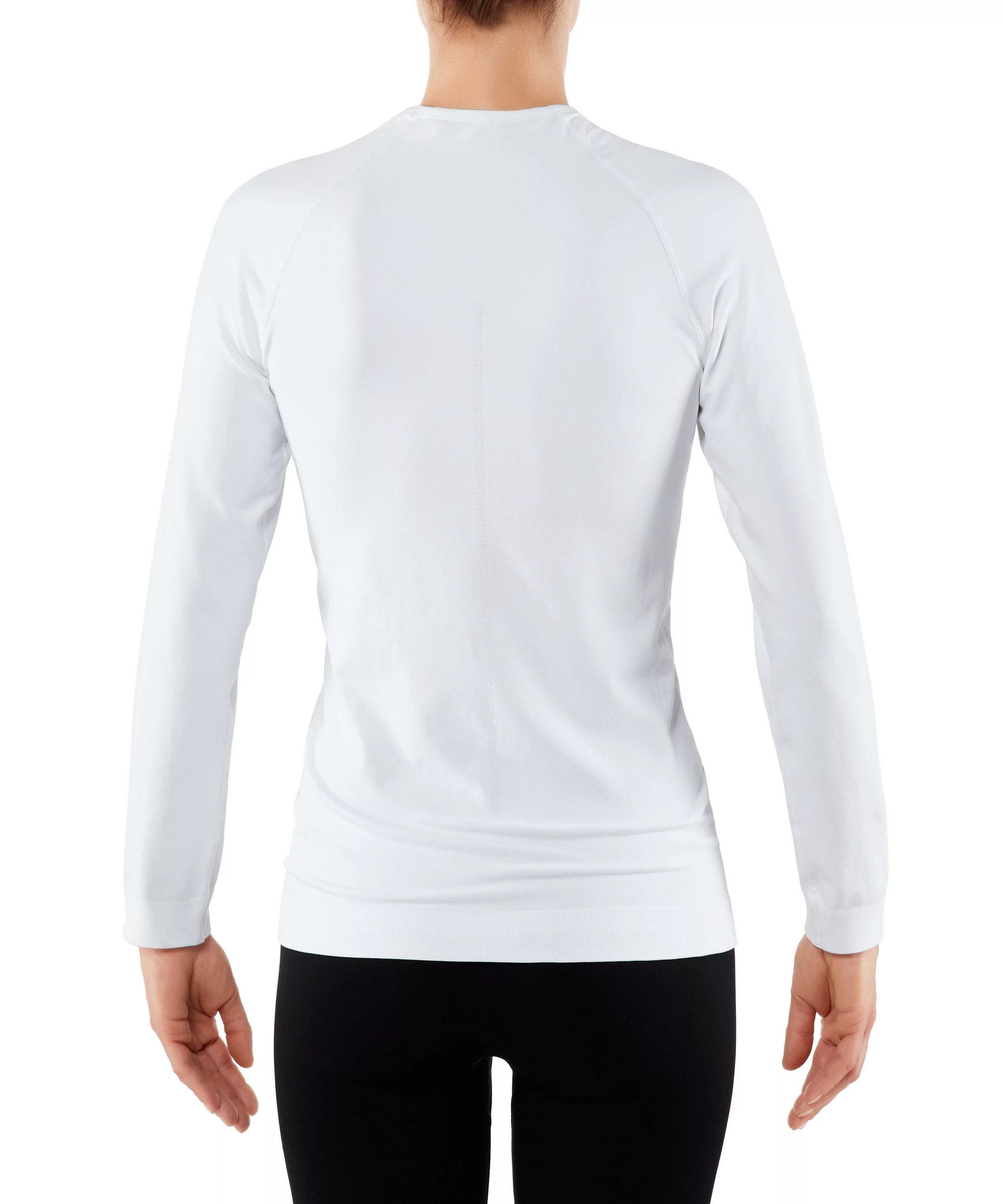 FALKE Damen Langarmshirt Maximum Warm, L, Weiß, Uni, 33041-286004 günstig online kaufen