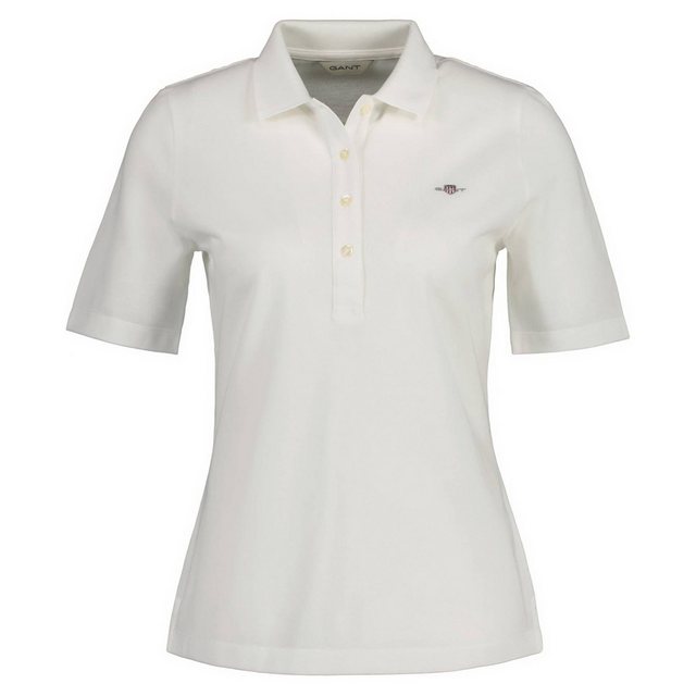 Gant Poloshirt "SLIM SHIELD KA PIQUE POLO", mit grafischer Logostickerei au günstig online kaufen