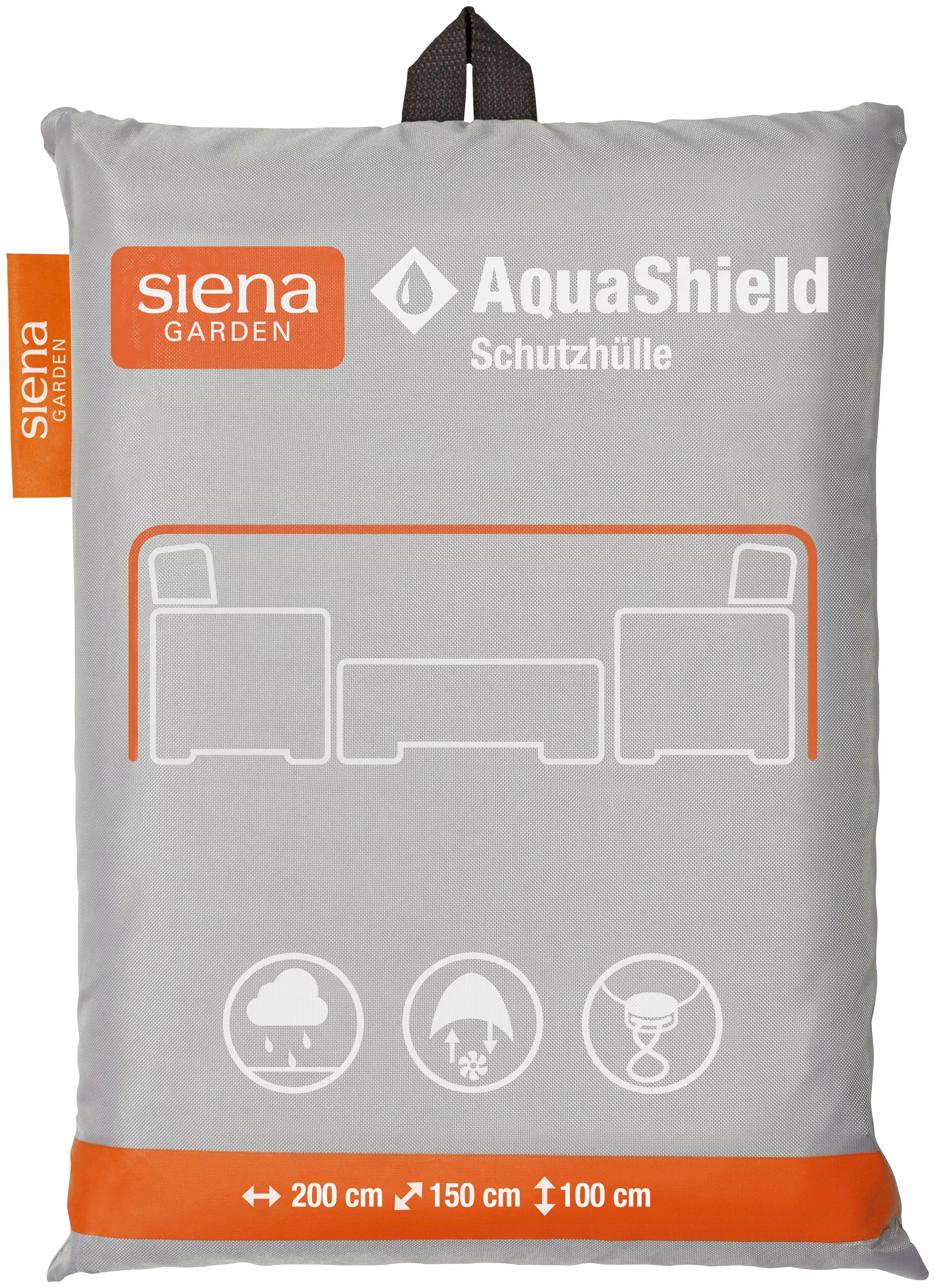 Siena Garden Gartenmöbel-Schutzhülle "AquaShield", Sitzgruppenhülle 200x150 günstig online kaufen