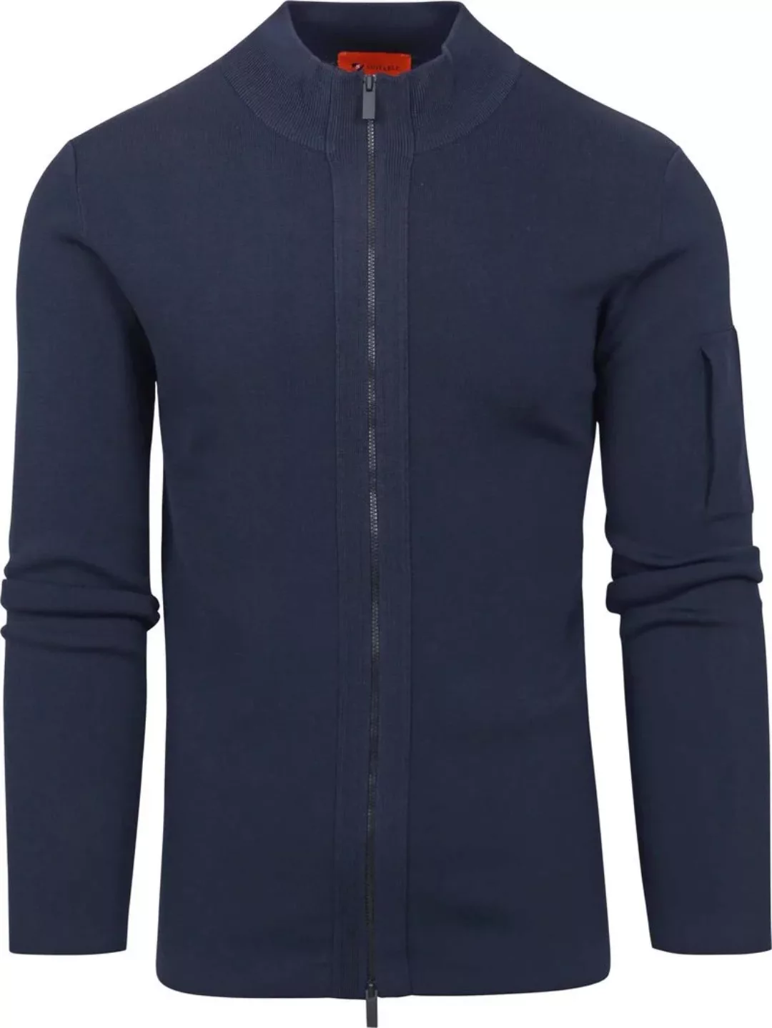 Suitable Strickjacke Curtis Navy - Größe L günstig online kaufen