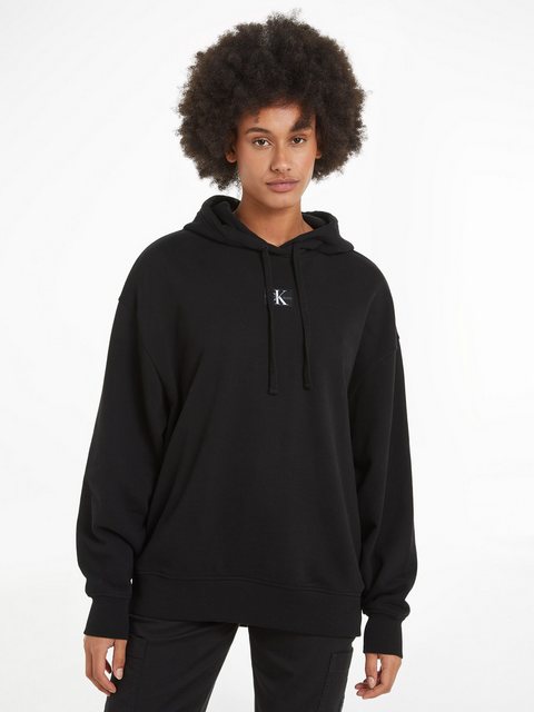 Calvin Klein Jeans Longsweatshirt "WOVEN LABEL OVERSIZED HOODIE", mit Logop günstig online kaufen