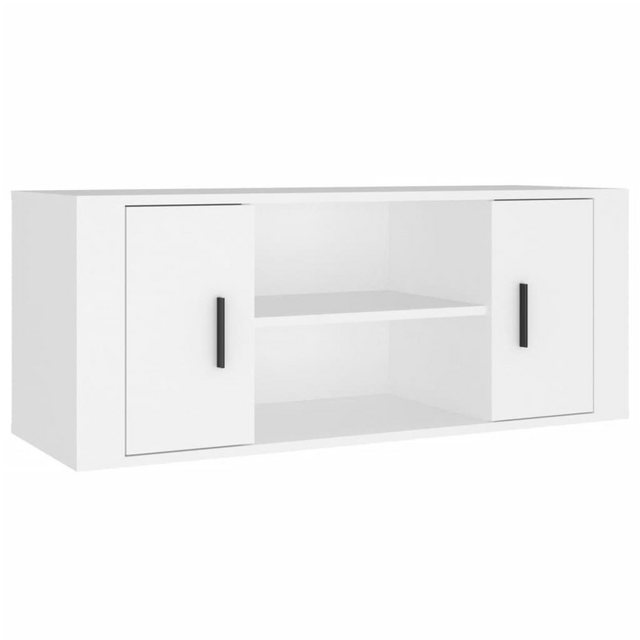 furnicato TV-Schrank Weiß 100x35x40 cm Holzwerkstoff (1-St) günstig online kaufen