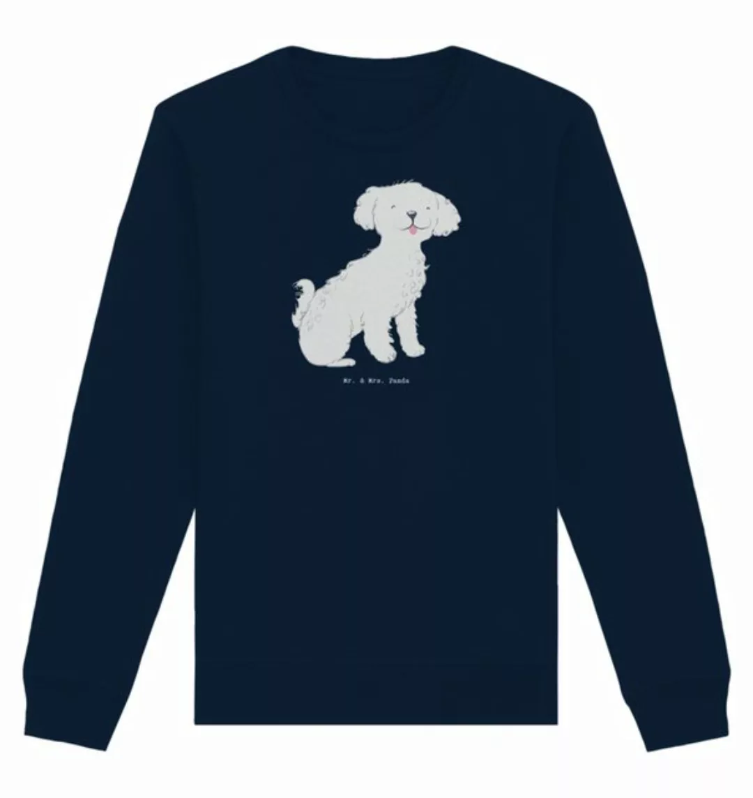 Mr. & Mrs. Panda Longpullover Bichon Frisé Moment Größe M - French Navy - G günstig online kaufen