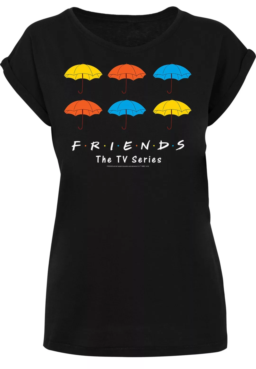 F4NT4STIC T-Shirt "FRIENDS Bunte Regenschirme", Damen,Premium Merch,Regular günstig online kaufen