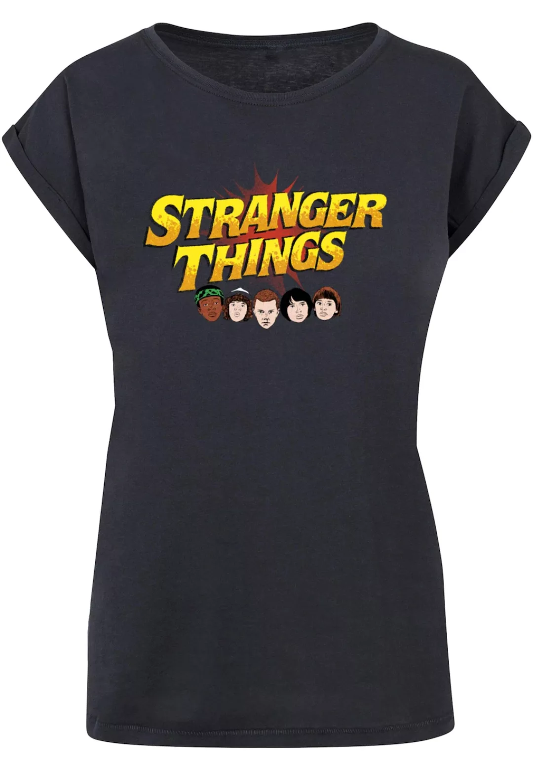 ABSOLUTE CULT T-Shirt "ABSOLUTE CULT Damen Ladies Stranger Things - Comic H günstig online kaufen