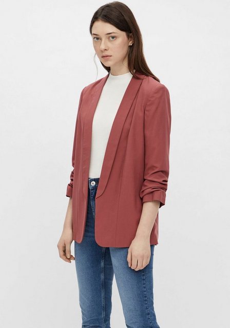 pieces Blusenblazer PCBOSELLA 3/4 BLAZER NOOS mit Faltendetail am Ärmel günstig online kaufen