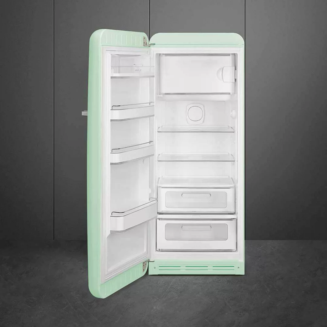 Smeg - FAB28 Kühlschrank mit Gefrierfach - pastellgrün/lackiert/Türnanschla günstig online kaufen