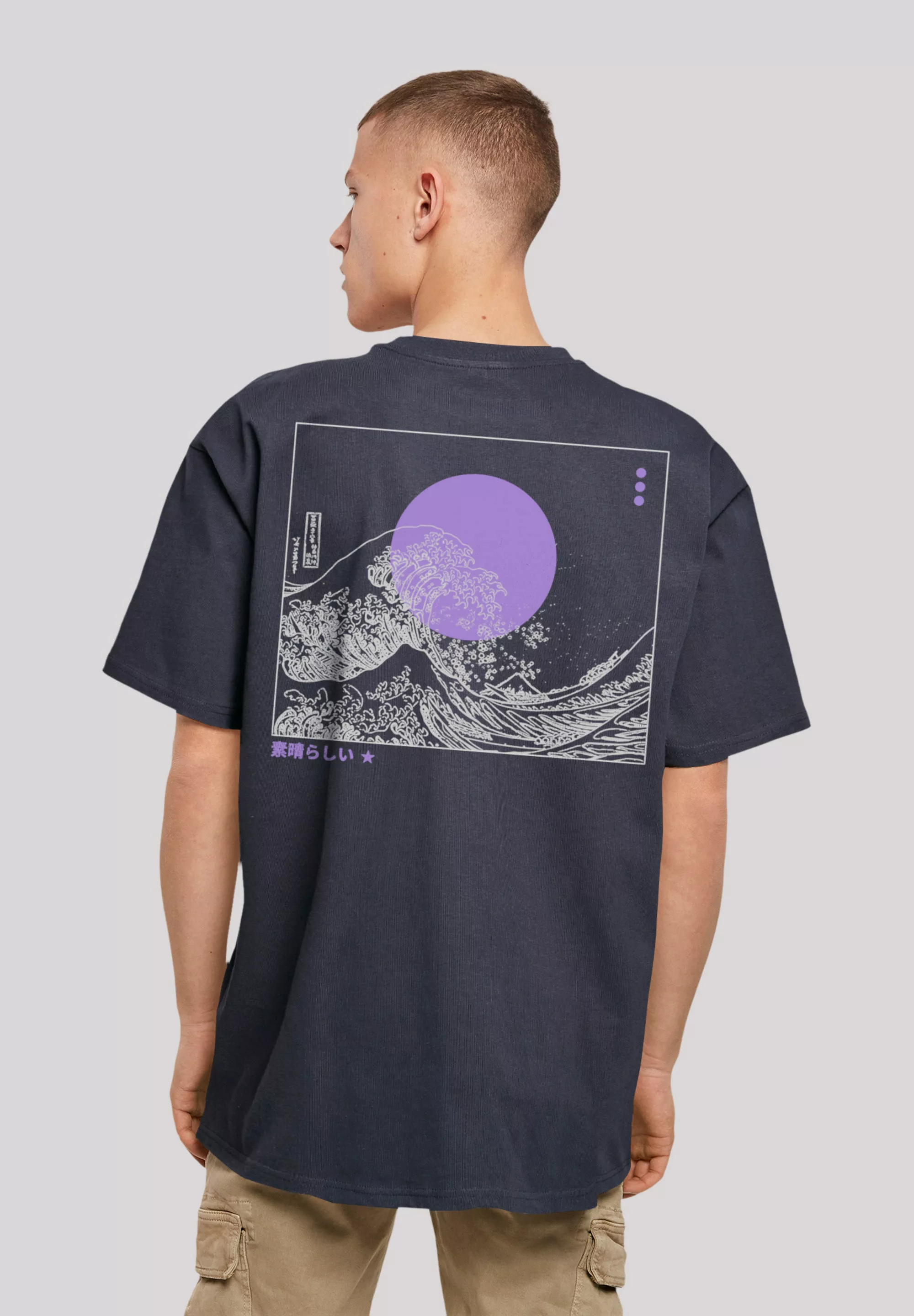 F4NT4STIC T-Shirt "Kanagawa Welle", Print günstig online kaufen