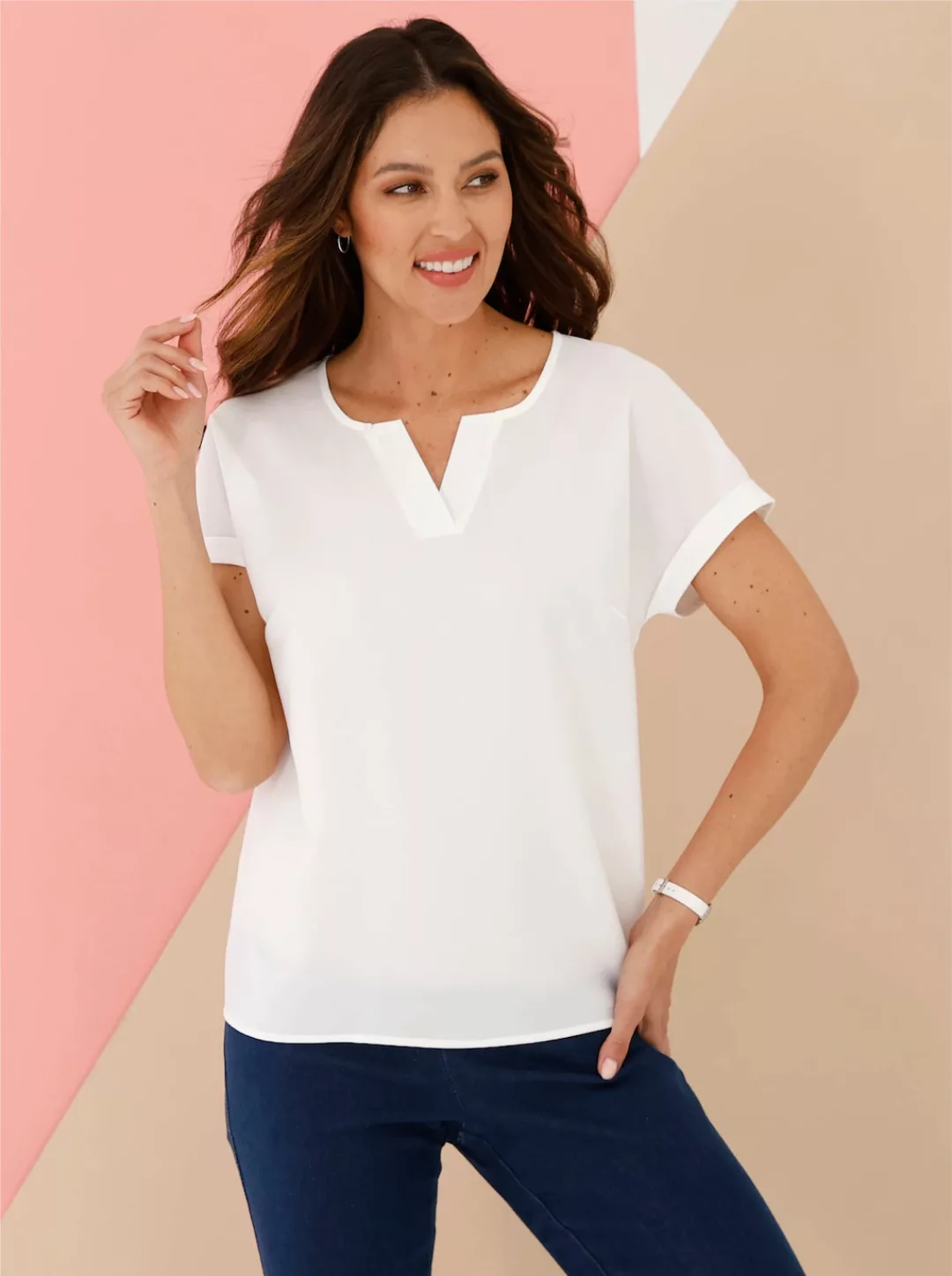 Classic Basics Schlupfbluse günstig online kaufen