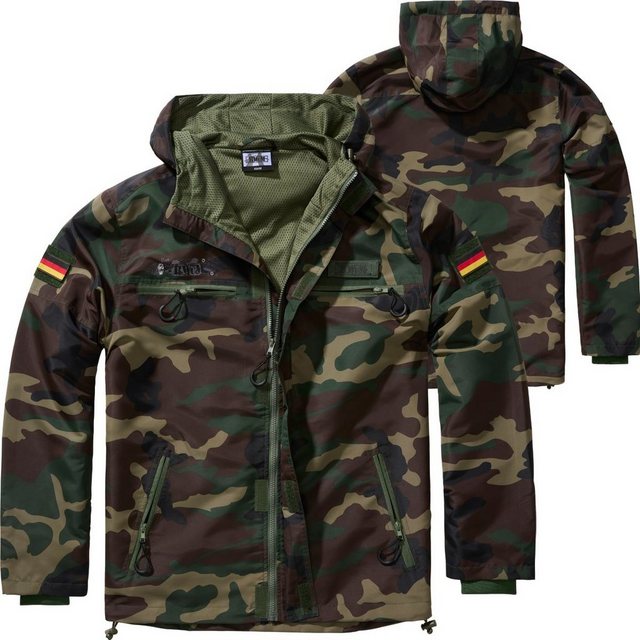 BWuM Windbreaker BWuM Tactical Windbreaker Zipper Sommer + Patch & Flaggen günstig online kaufen