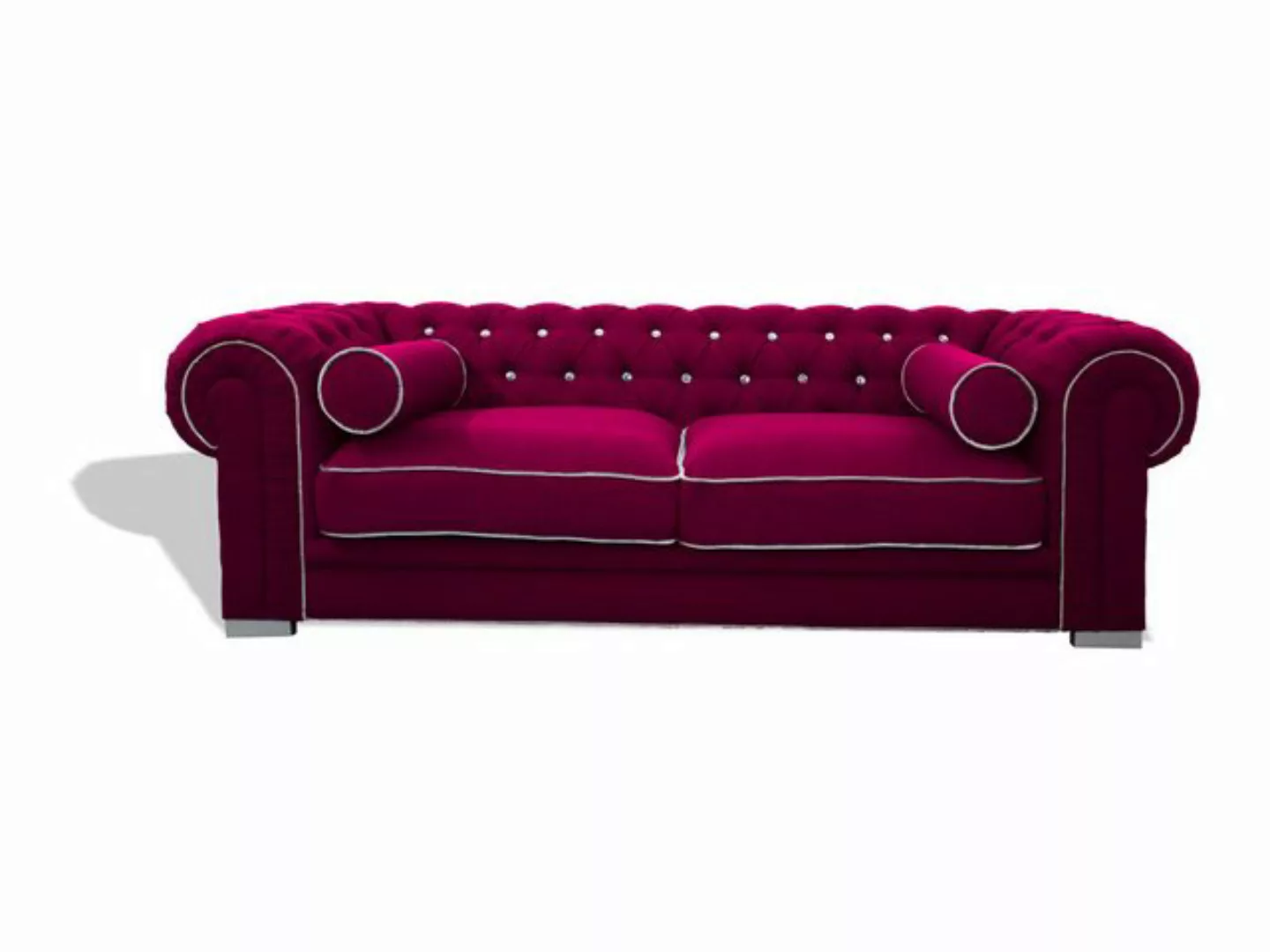 Xlmoebel 3-Sitzer Chesterfield Sofa mit 3 Sitzplätzen, Polsterdesigner-Couc günstig online kaufen