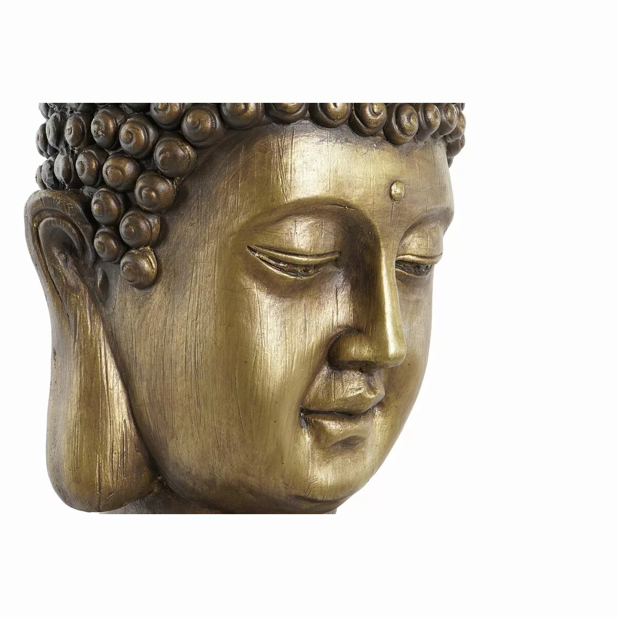 Blumentopf Dkd Home Decor Fiberglas Golden Buddha Orientalisch (25 X 25 X 3 günstig online kaufen