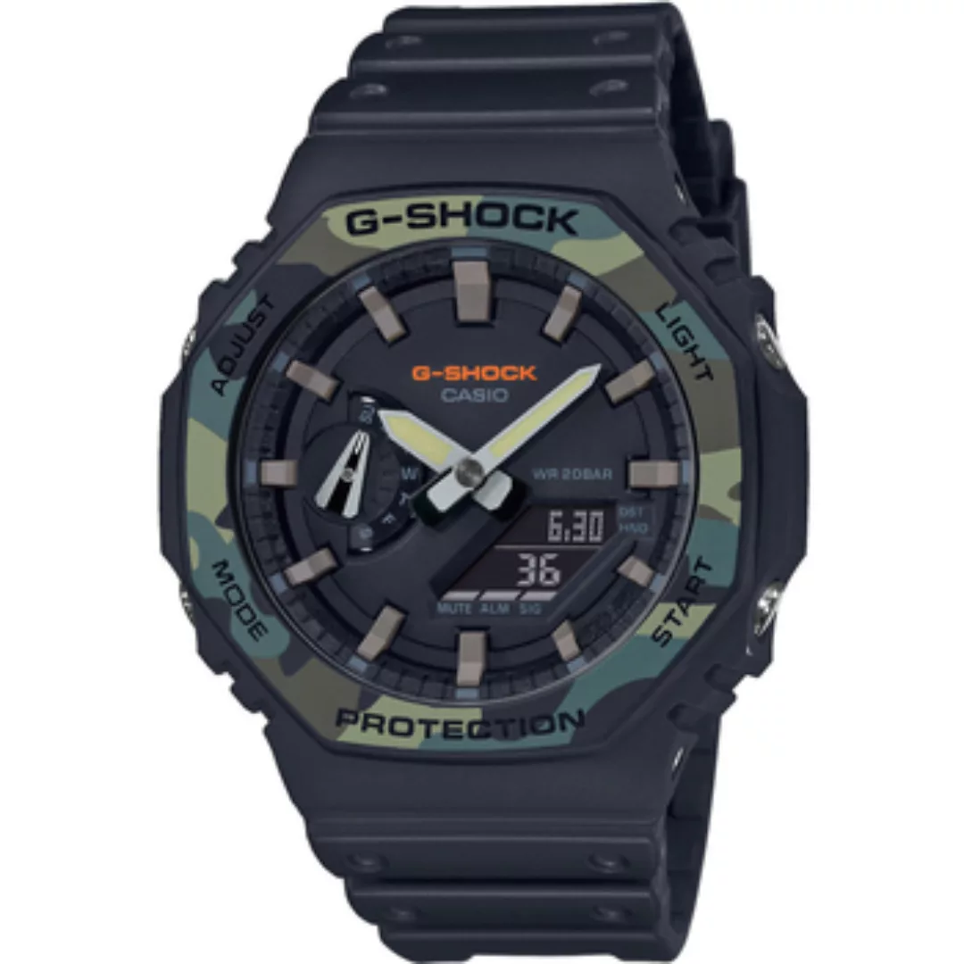 CASIO Quarzuhr Casio Herren GA-2100SU-1AER GA-2100SU-1AER, günstig online kaufen
