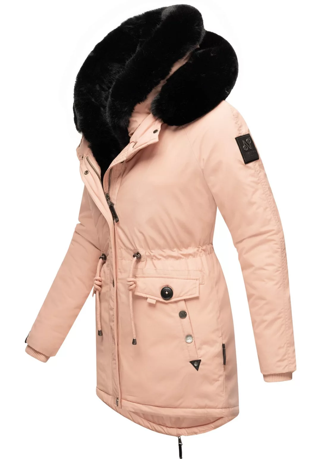 Navahoo Wintermantel "Sweety Deluxe", modischer Winterparka mit großer dopp günstig online kaufen