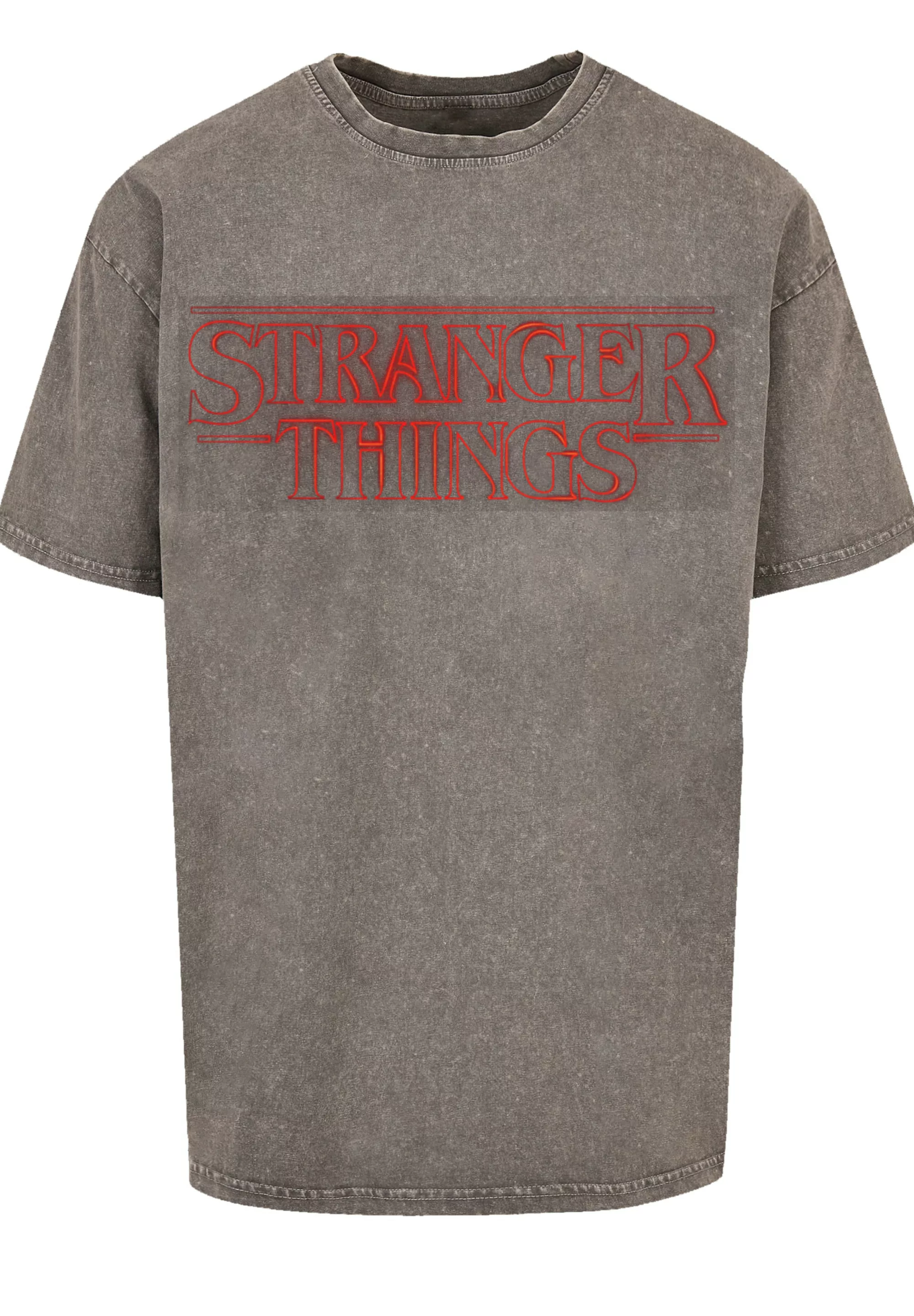 F4NT4STIC T-Shirt "Stranger Things Glow Logo Netflix TV Series", Premium Qu günstig online kaufen