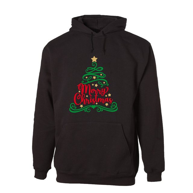 G-graphics Hoodie Merry Christmas – Baum mit trendigem Frontprint mit Weihn günstig online kaufen