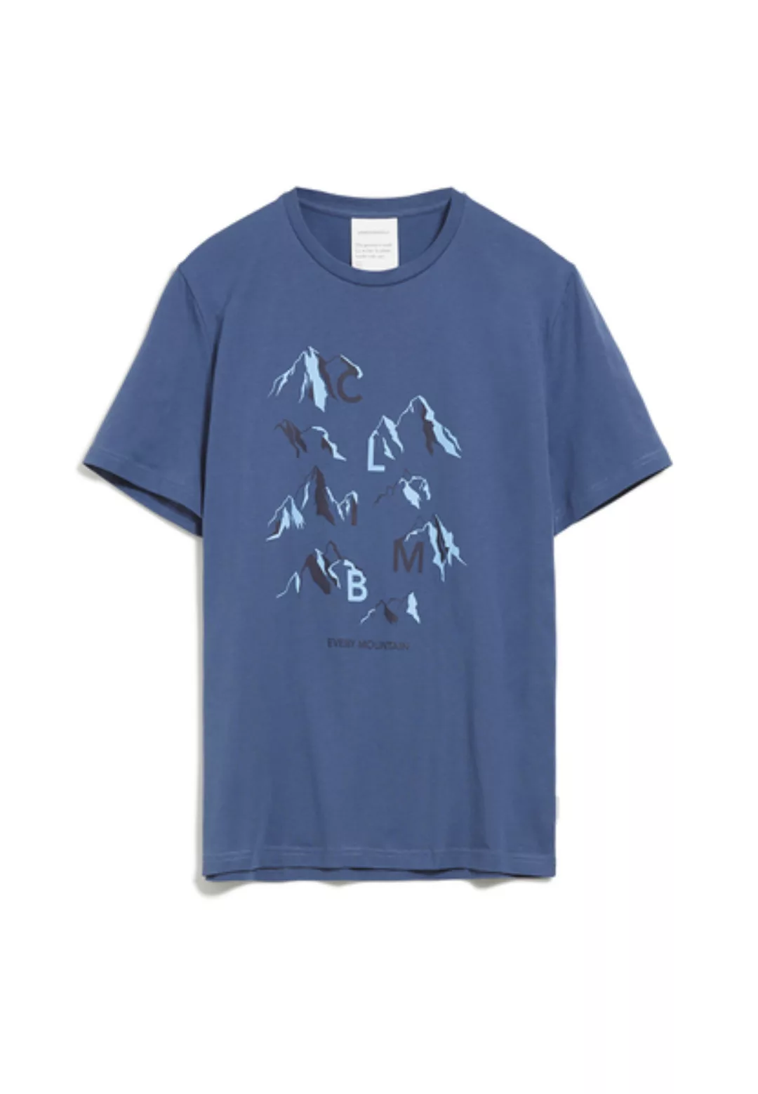 Jaames Climb Mountain - Herren T-shirt Aus Bio-baumwolle günstig online kaufen