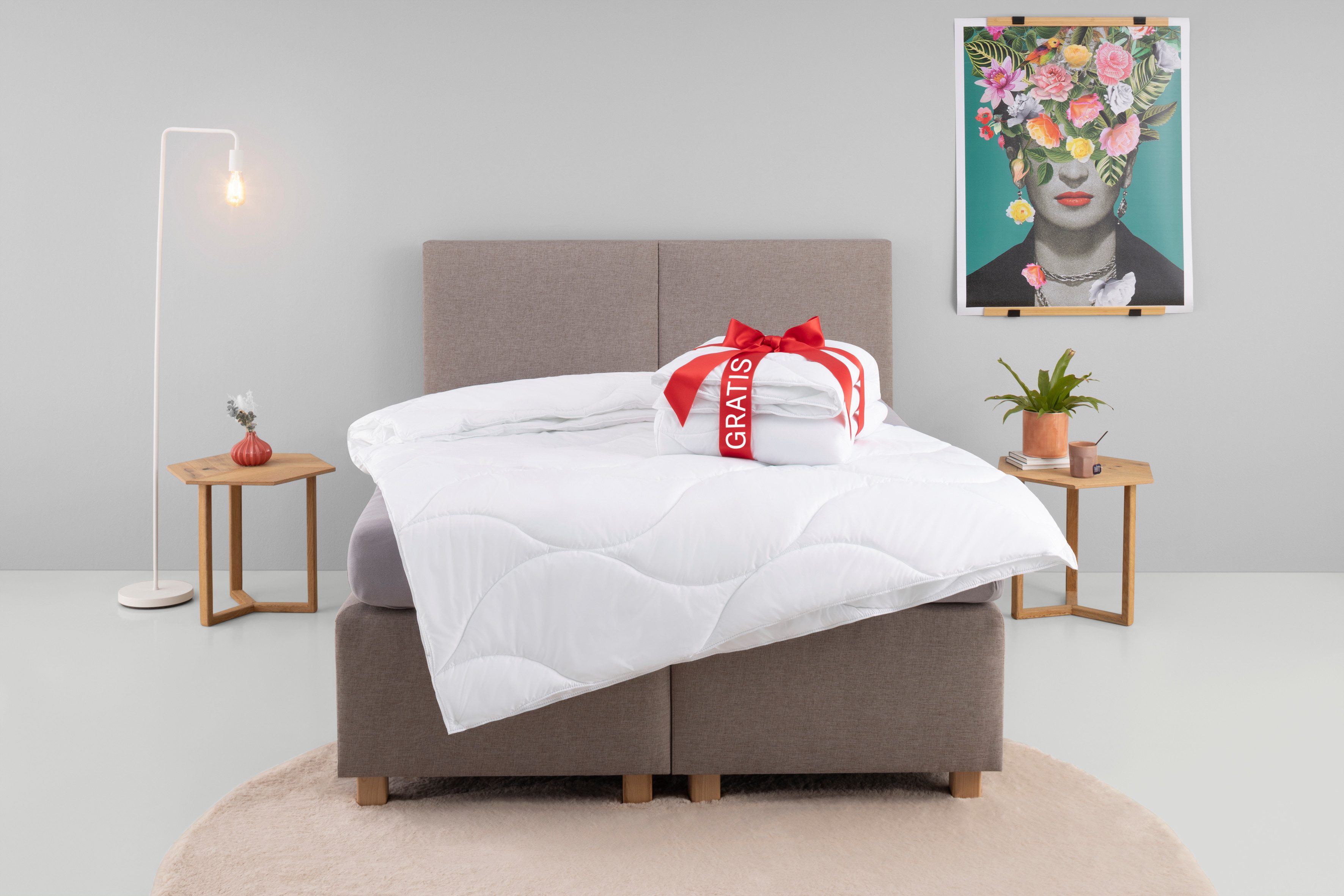my home Microfaserbettdecke Caelan, kaufe eine günstig online kaufen