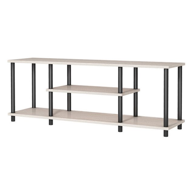 COSTWAY TV-Schrank Fernsehschrank 110cm breit, Holz günstig online kaufen