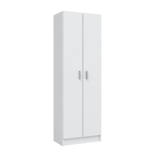 freiraum Mehrzweckschrank Cupboard in Weiß - 59x180x37 (BxHxT) günstig online kaufen