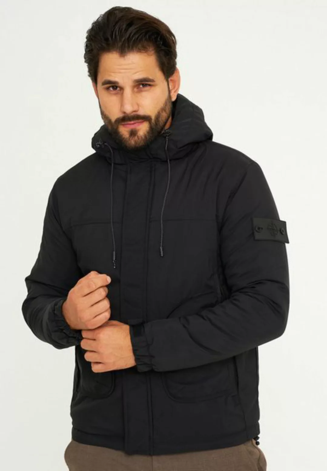 SOULSTAR Winterjacke S2DARCHAN Herren Übergangsjacke mit Kapuze Outdoor-Jac günstig online kaufen