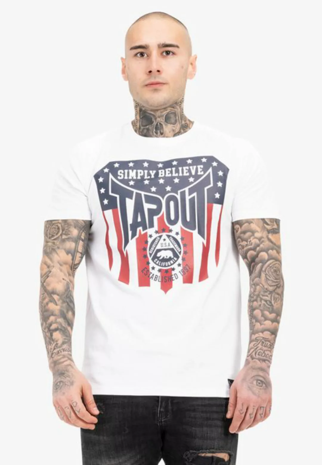 TAPOUT T-Shirt Tapout Herren T-Shirt Tapericano günstig online kaufen