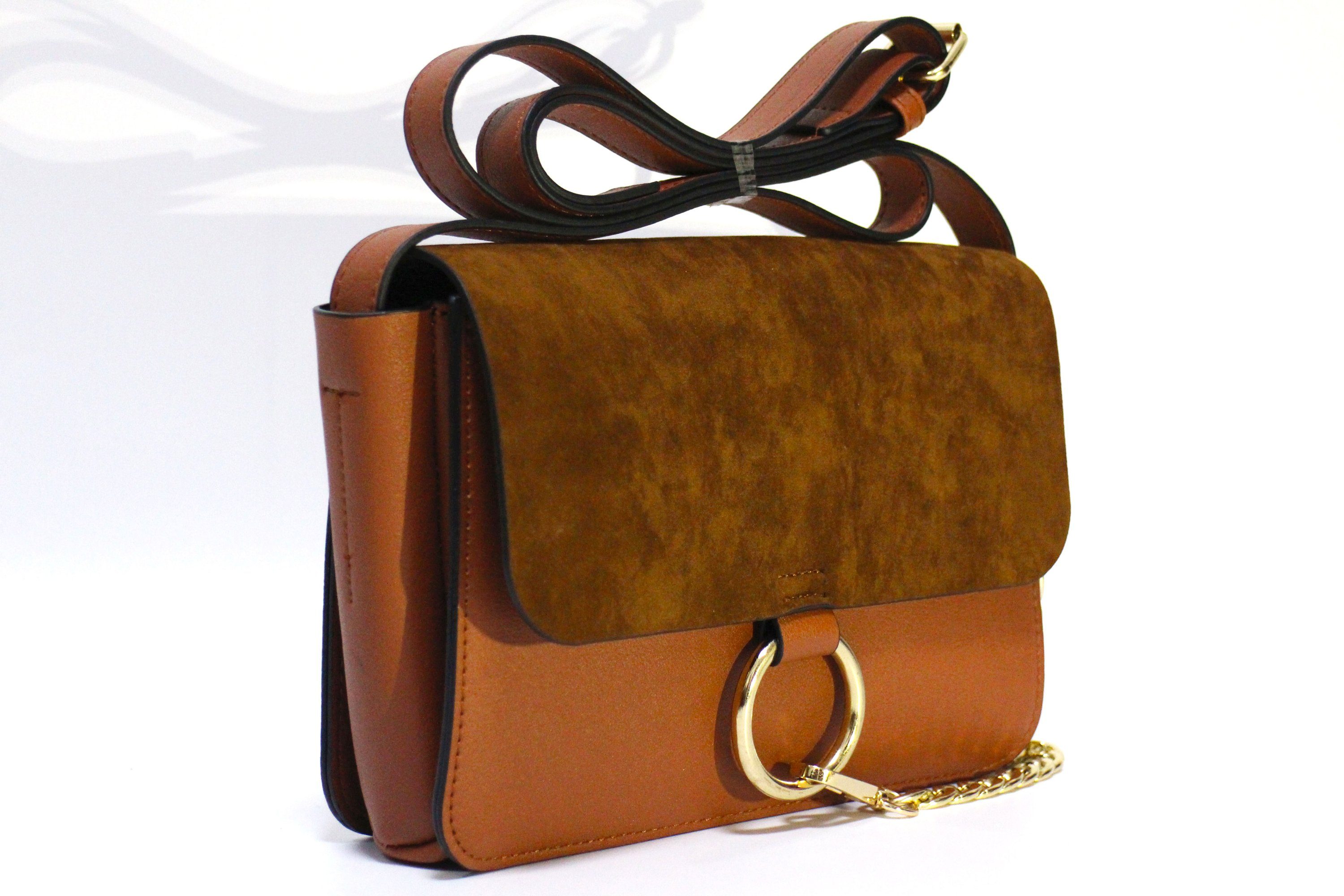 Kronya Handtasche Elegante Umhängetasche aus Kunstleder, günstig online kaufen