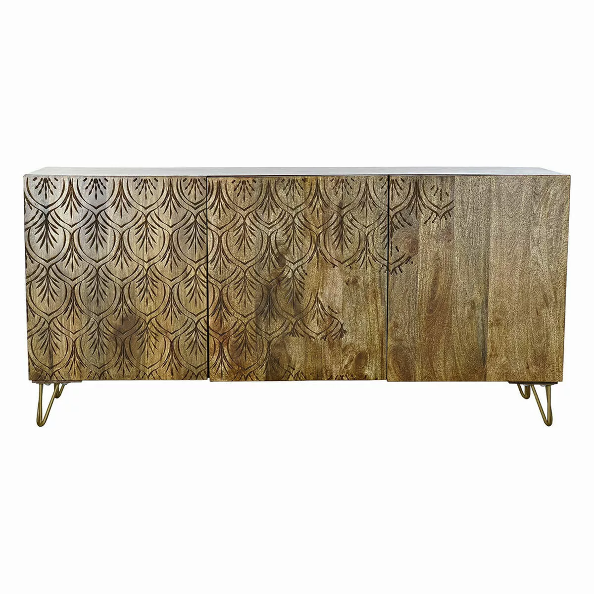 Anrichte Dkd Home Decor Metall Mango-holz (160 X 45 X 75 Cm) günstig online kaufen