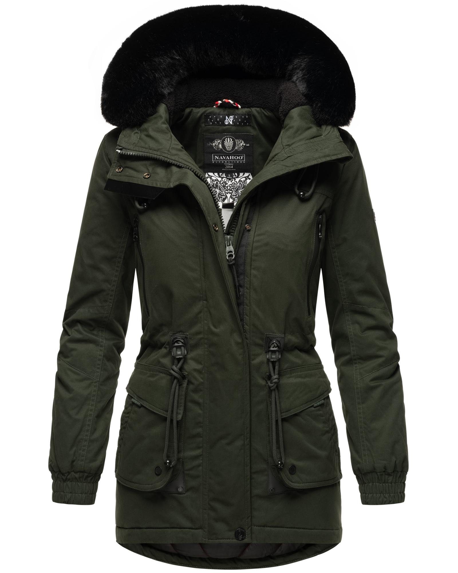 Marikoo Wintermantel Olessaa Sportlicher Baumwoll-Parka für günstig online kaufen