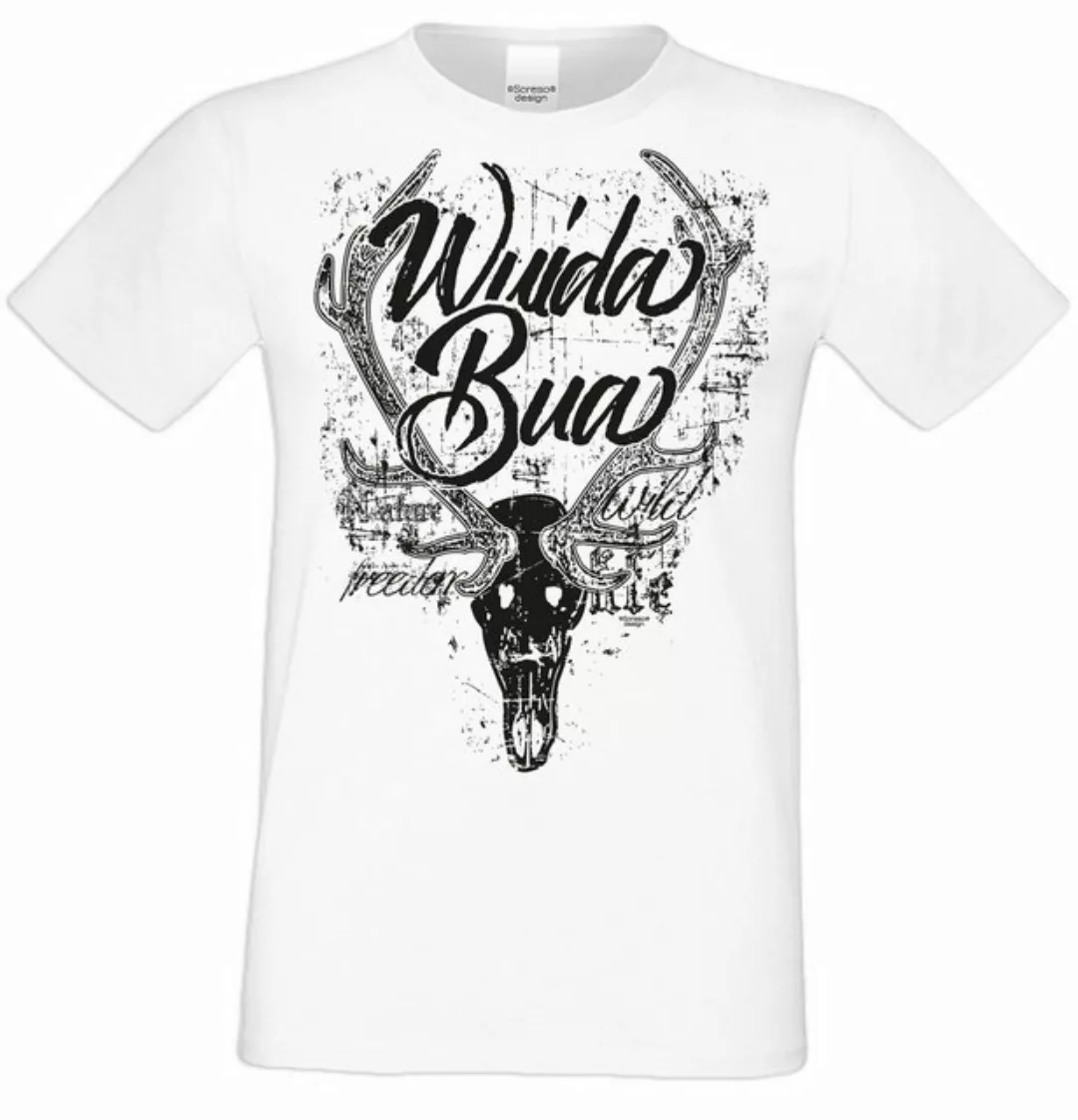 Soreso® T-Shirt Trachtenshirt Wuida Bua Herren (Ein T-Shirt) Trachten T-Shi günstig online kaufen