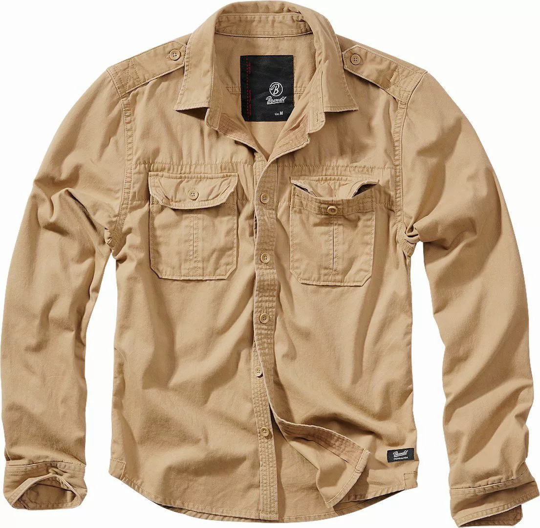 Brandit Outdoorhemd Vintage Longsleeve Hemd günstig online kaufen